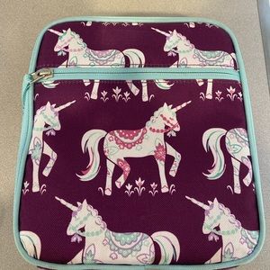 SOLD Mackenzie Purple Unicorn Lunch Box